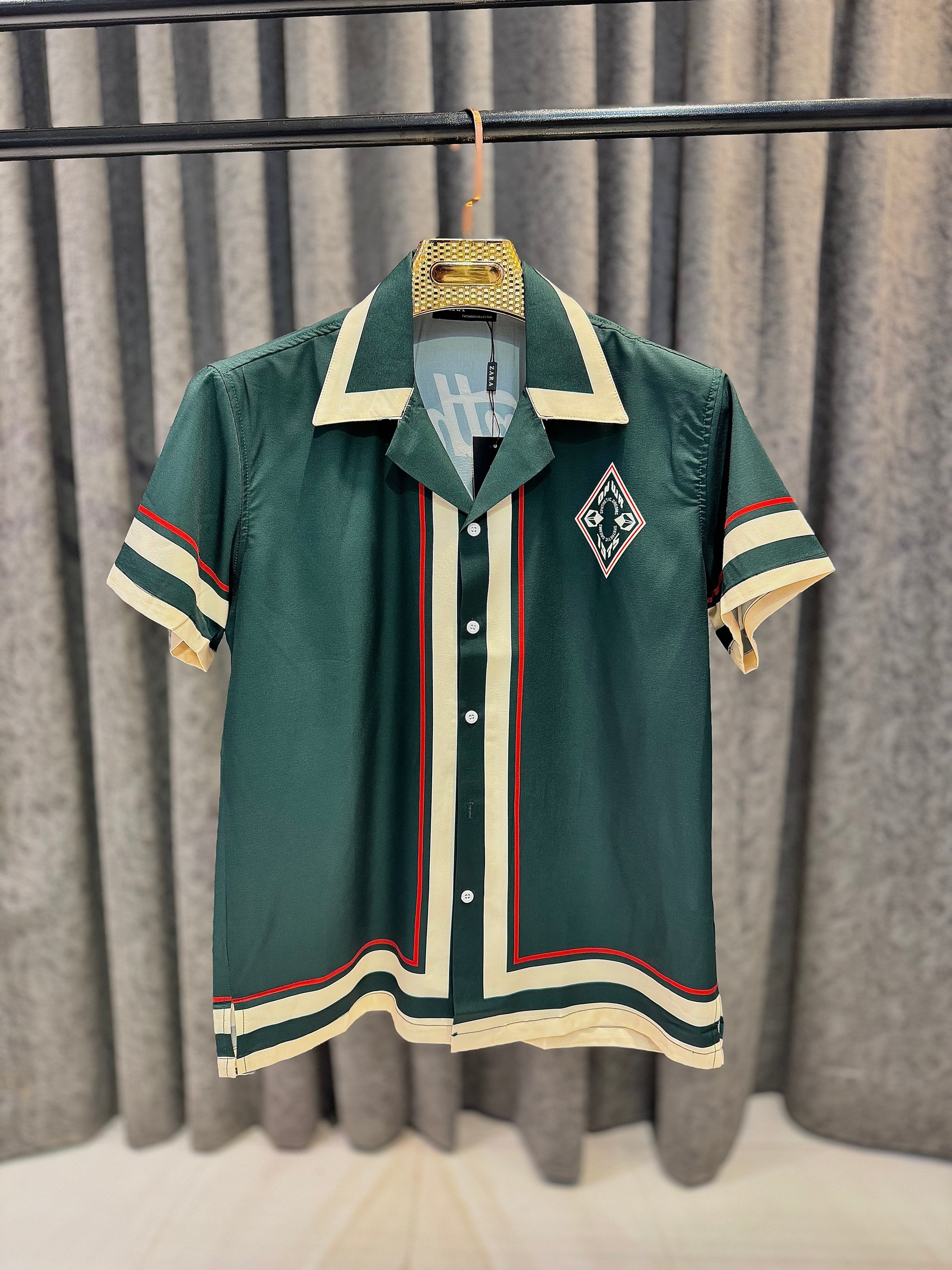 CASABLANCA 25SS New Silk Shirt Q131