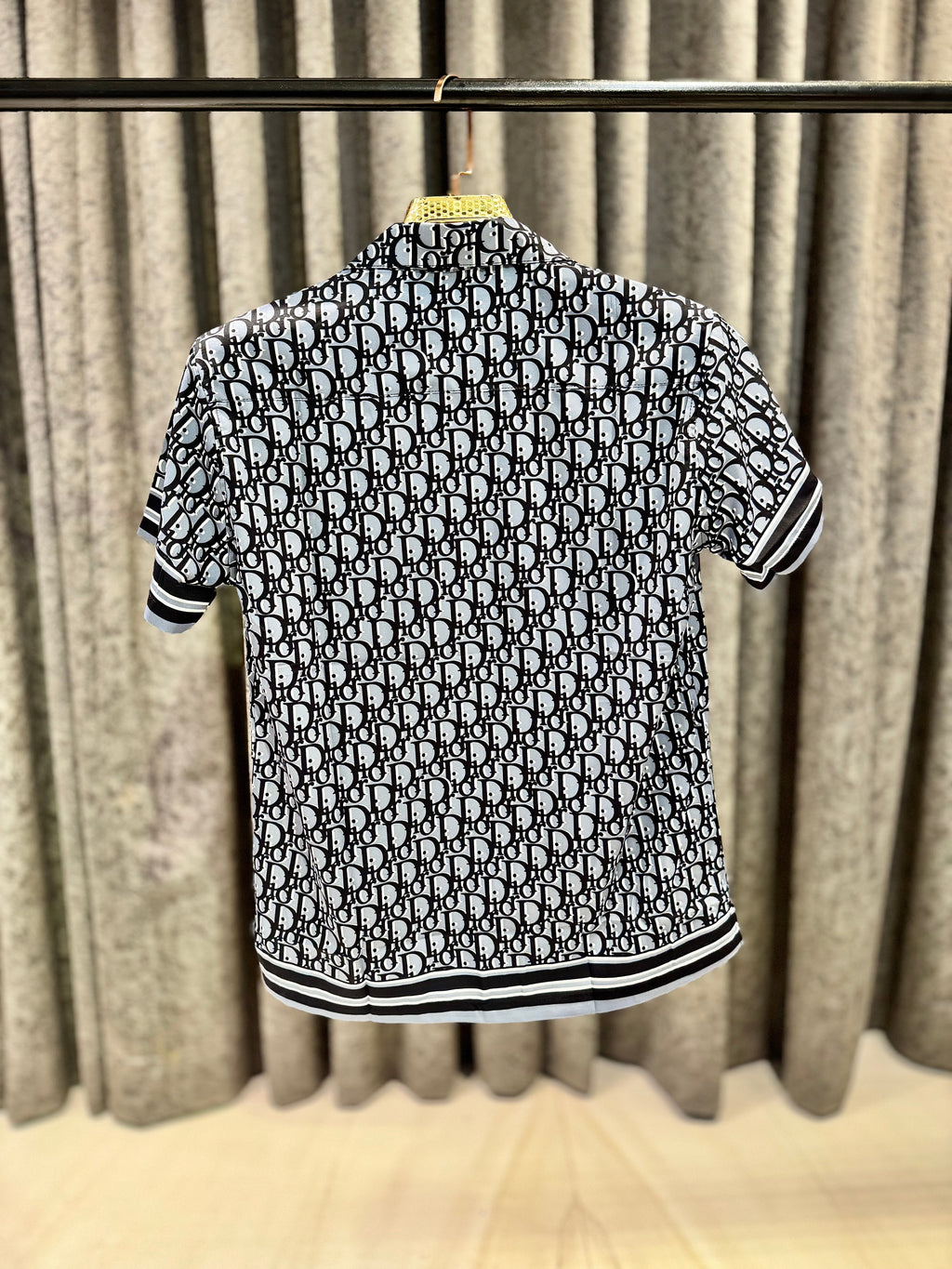 DIOR OBLIQUE IMPORTED HALF SHIRT D1