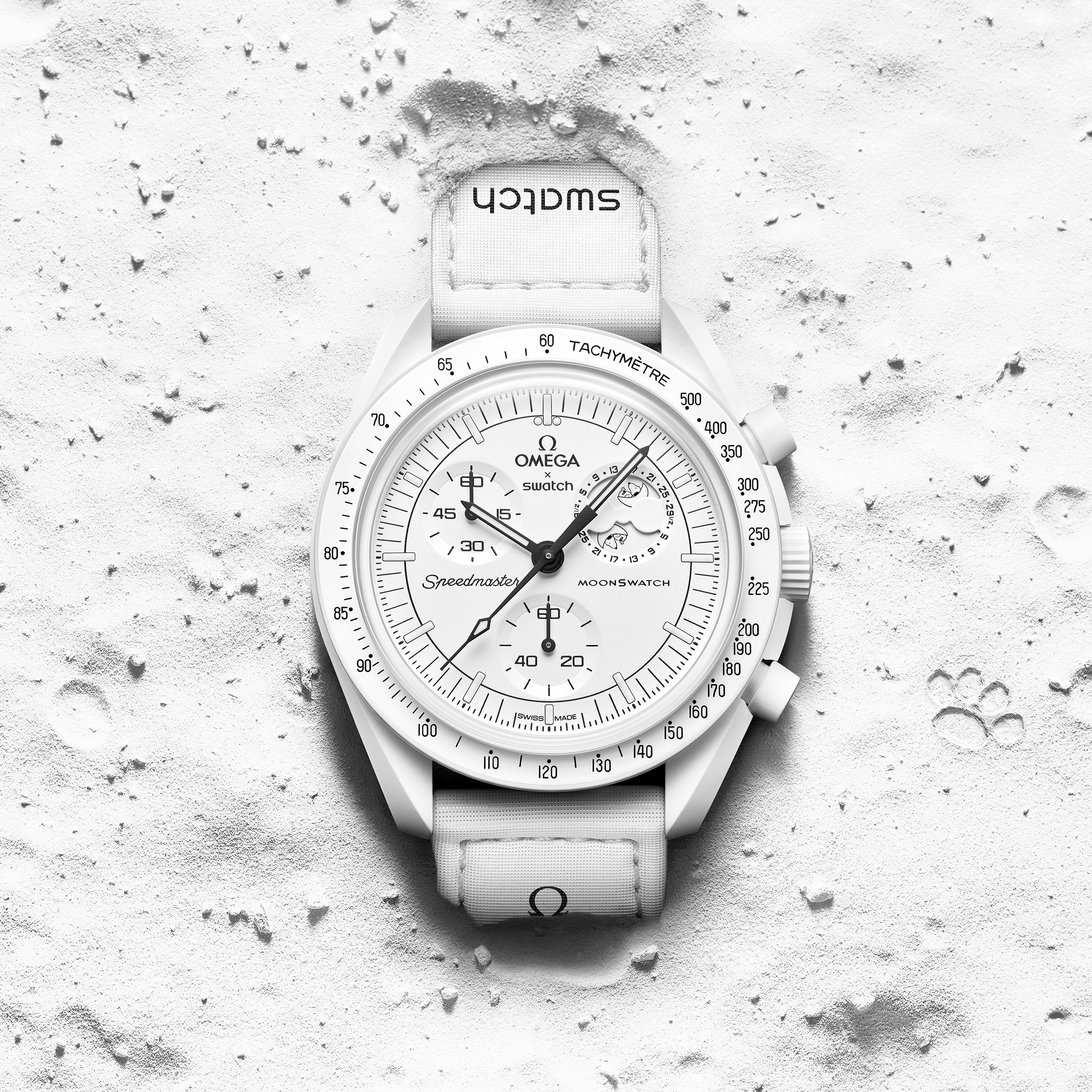 Swatch x Omega Moonswatch Mission To The Moonphase