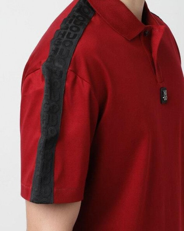 HUGO BOSS RED IMPORTED POLOS H1