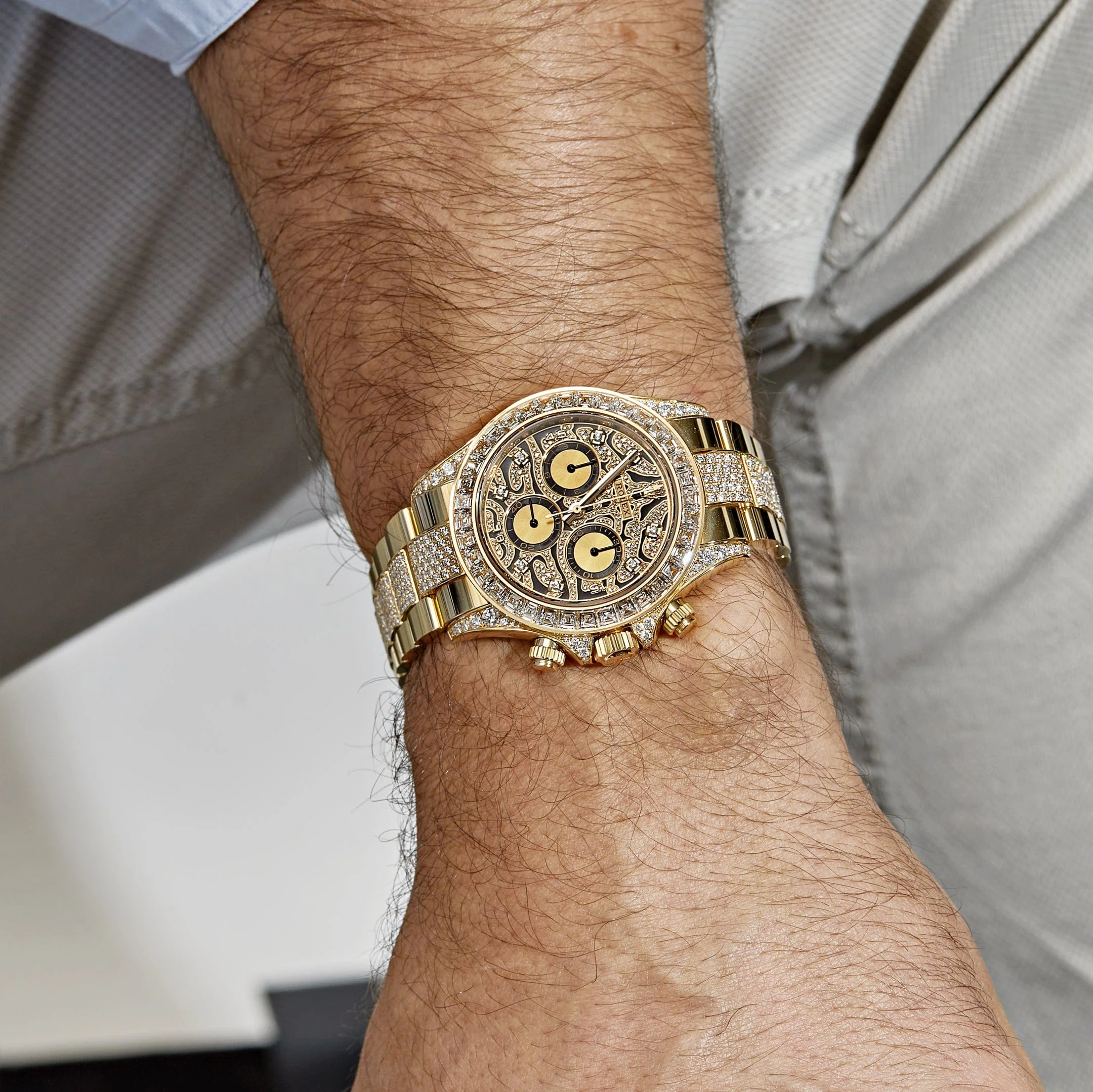 ROLEX DAYTONE EYE OF THE TIGER - GOLD